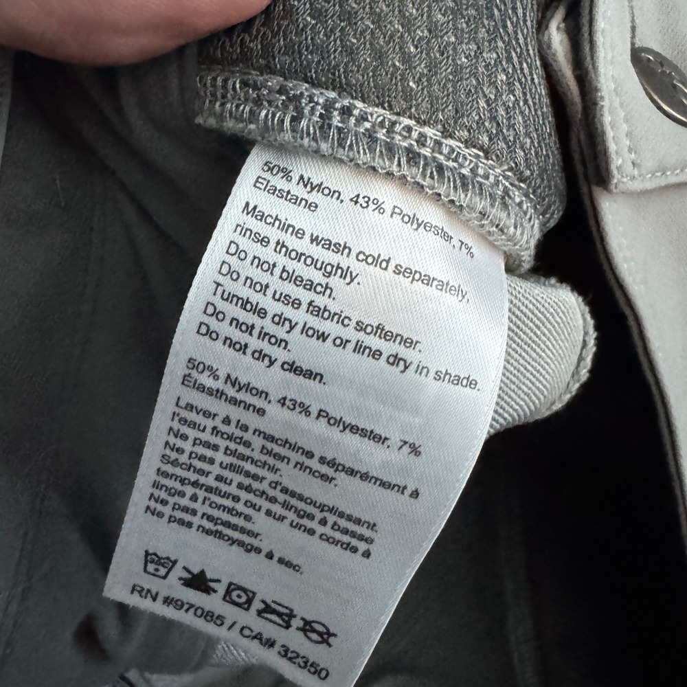 Outdoor Research Cirque II Pants Womens Large Gray Softshell Stretch Wind Water - Picture 7 of 10